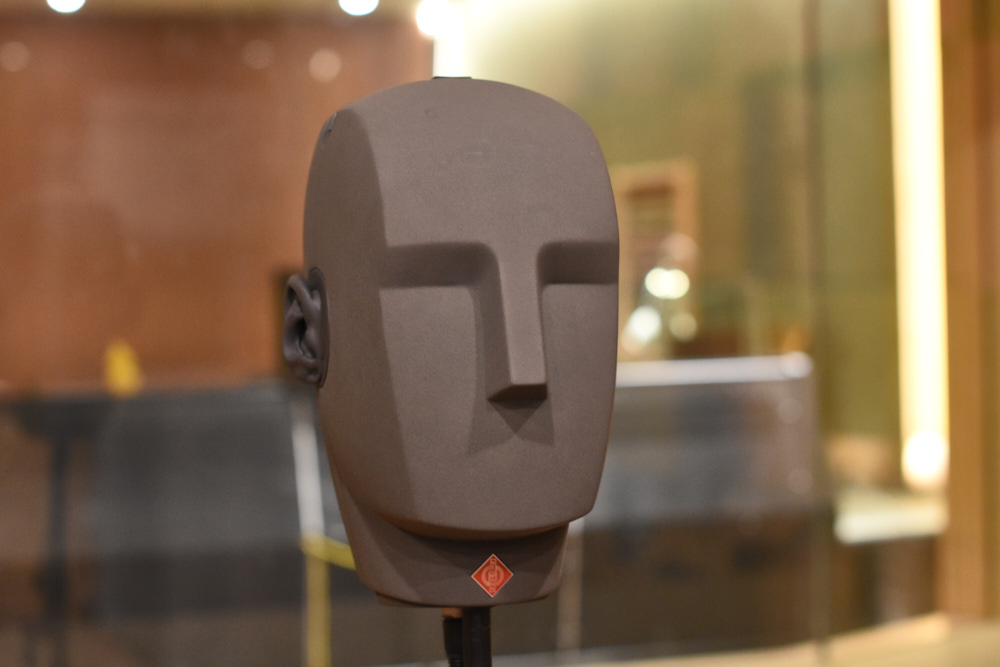 Neumann KU100 dummy head microphone